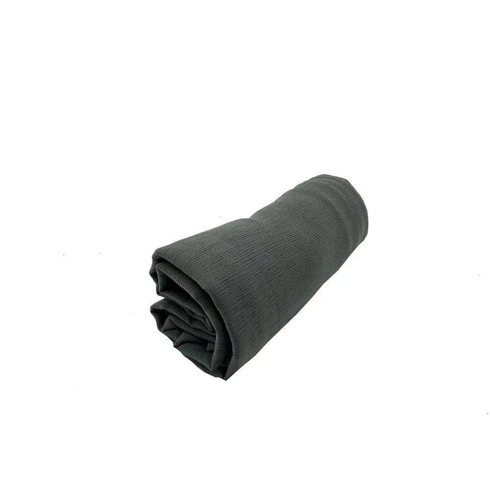 MH003 Crepe Scarf Crinkle Chiffon Hijab for Women Shawls Ripple Pleated - Mariam's Collection