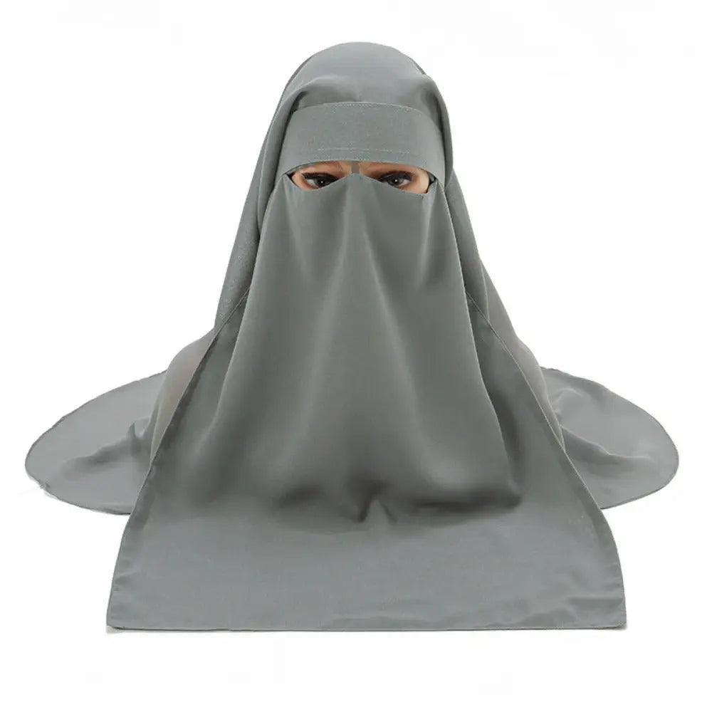 MH033 Face Veil Niqab Set - Mariam's Collection