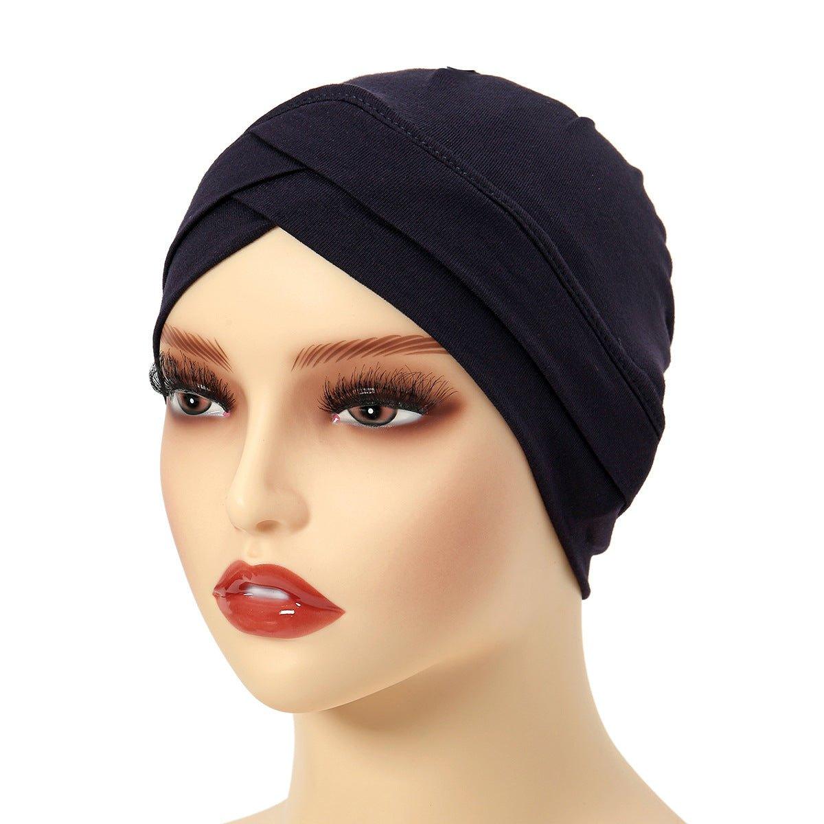 MH053 Soft Stylish Versatile Bottom Hat - Mariam's Collection