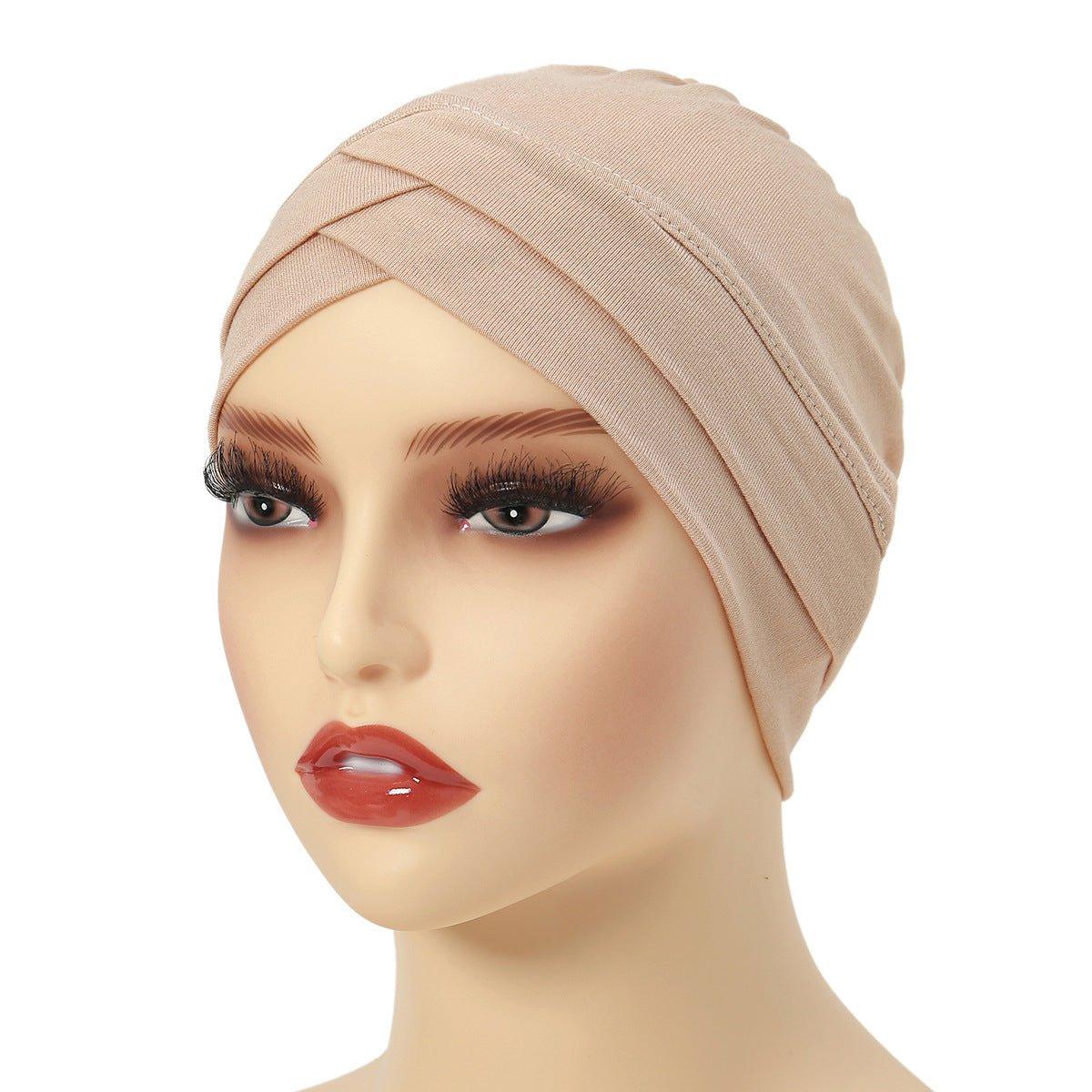 MH053 Soft Stylish Versatile Bottom Hat - Mariam's Collection