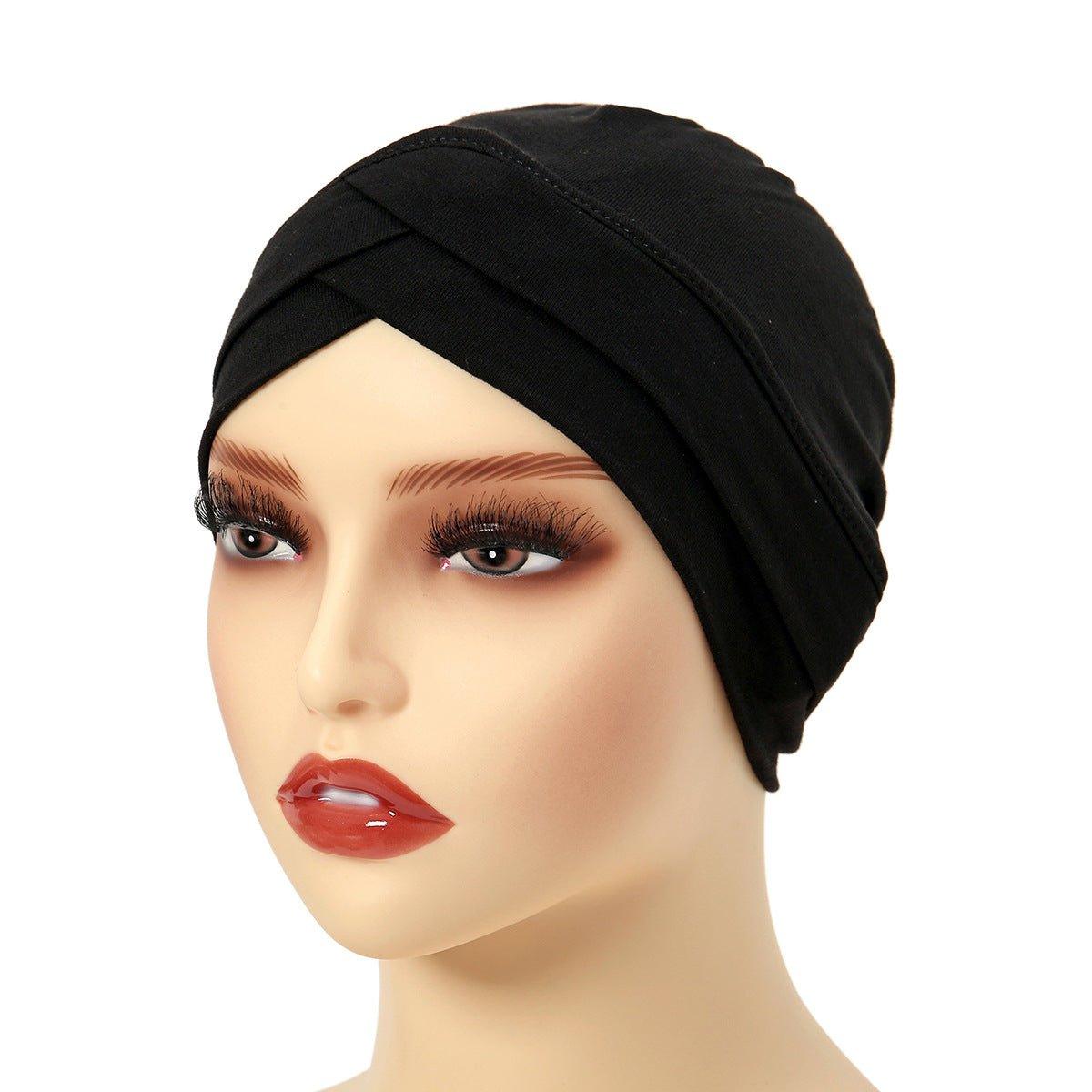 MH053 Soft Stylish Versatile Bottom Hat - Mariam's Collection
