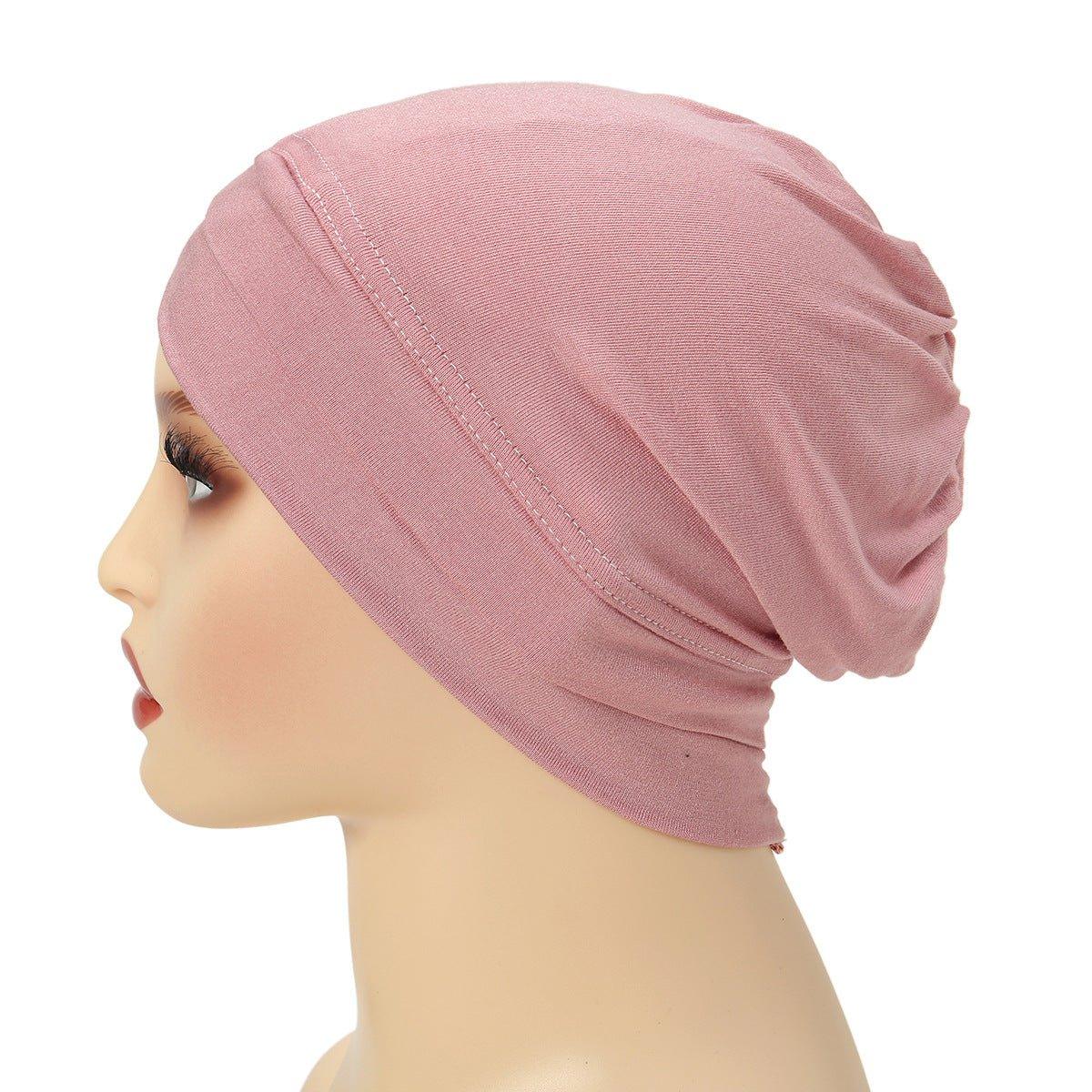 MH053 Soft Stylish Versatile Bottom Hat - Mariam's Collection