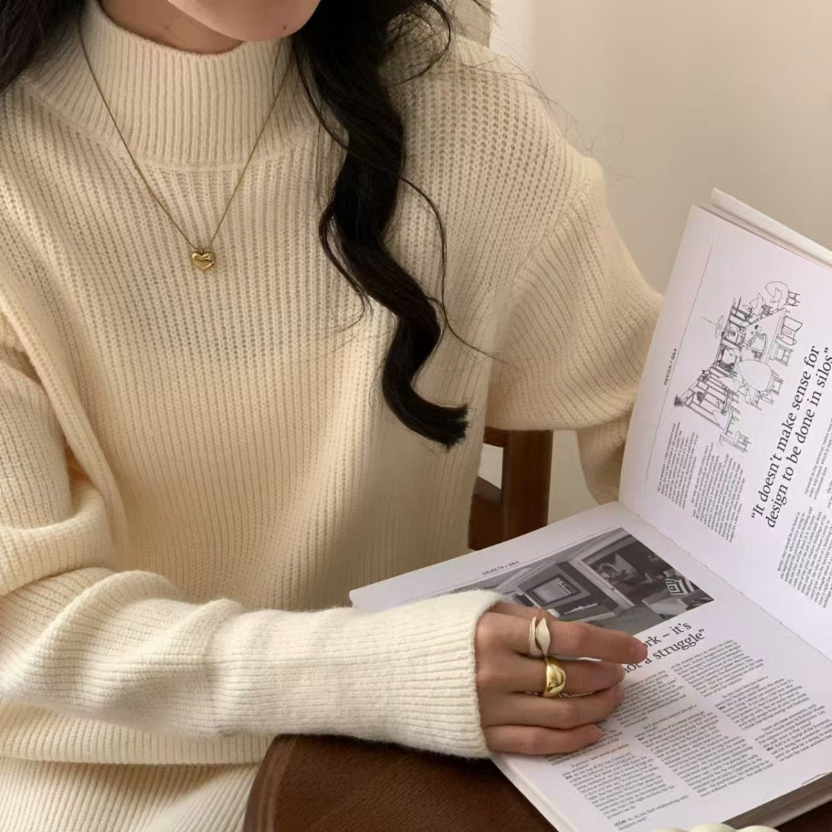 Mock Neck Ribbed Knit Maxi Dress(MS158) - Mariam's Collection