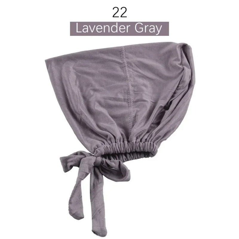 Modal Tie - Back Under Cap | Adjustable Hijab Bonnet(MH200) - Mariam's Collection