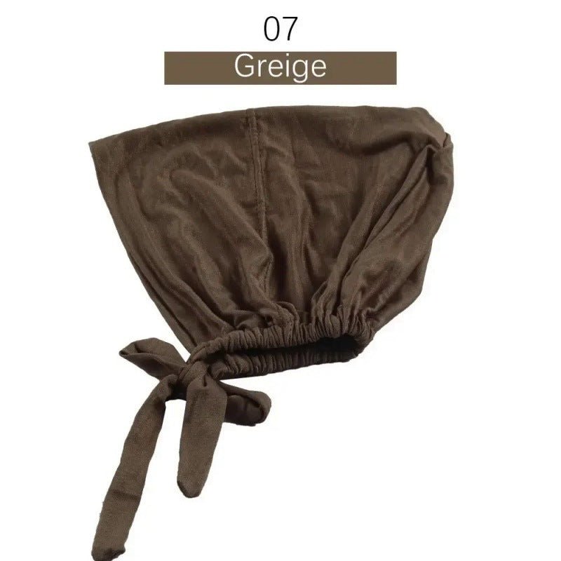 Modal Tie - Back Under Cap | Adjustable Hijab Bonnet(MH200) - Mariam's Collection