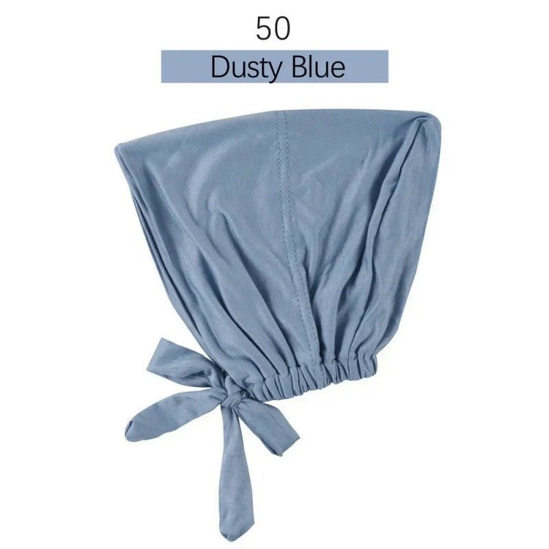 Modal Tie - Back Under Cap | Adjustable Hijab Bonnet(MH200) - Mariam's Collection
