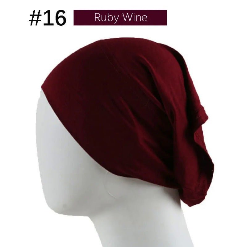 Modal Under Cap Hijab | Stretchy Tube Bonnet(MH198) - Mariam's Collection