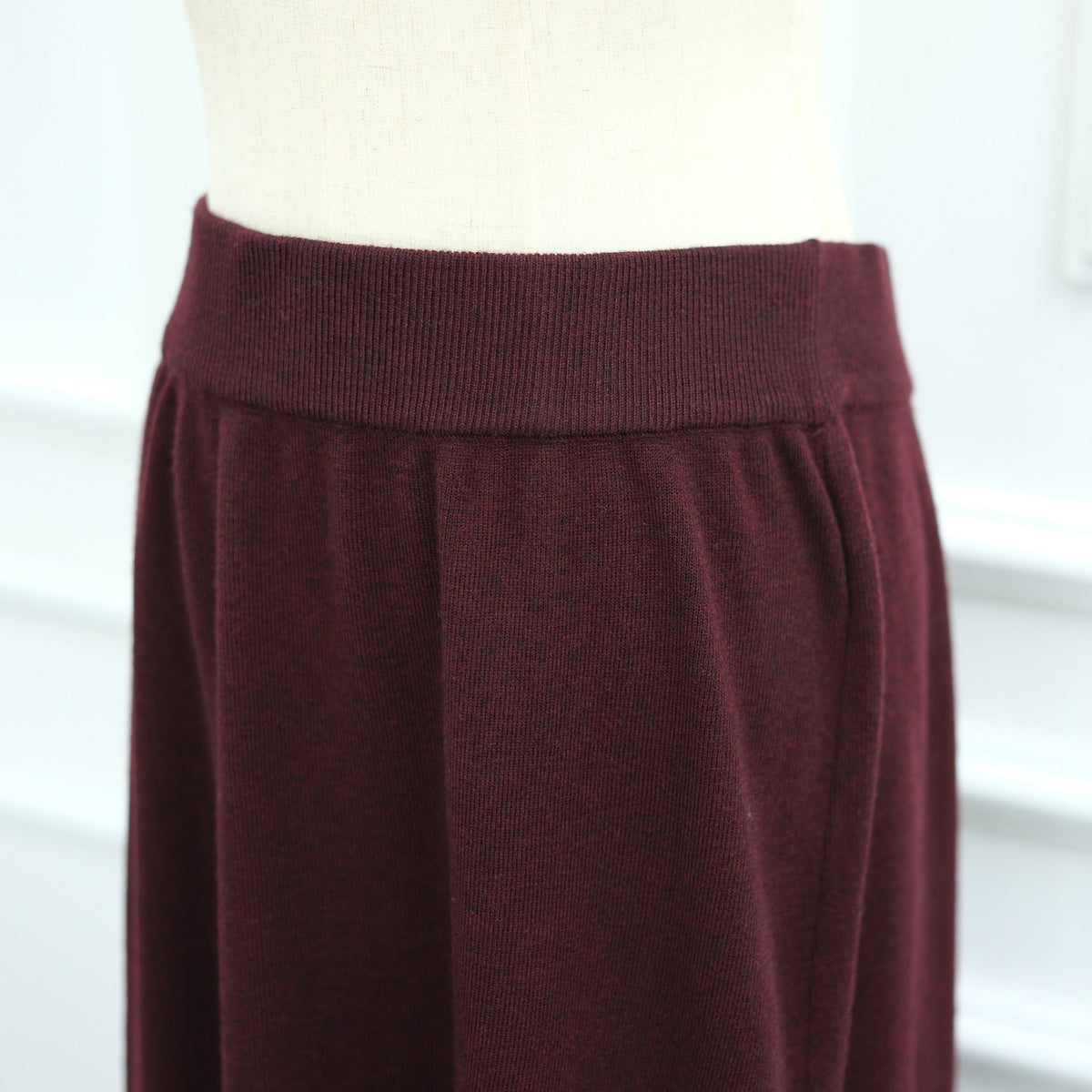 Modest Cape Knit Top & Maxi Skirt Set(MS537) - Mariam's Collection