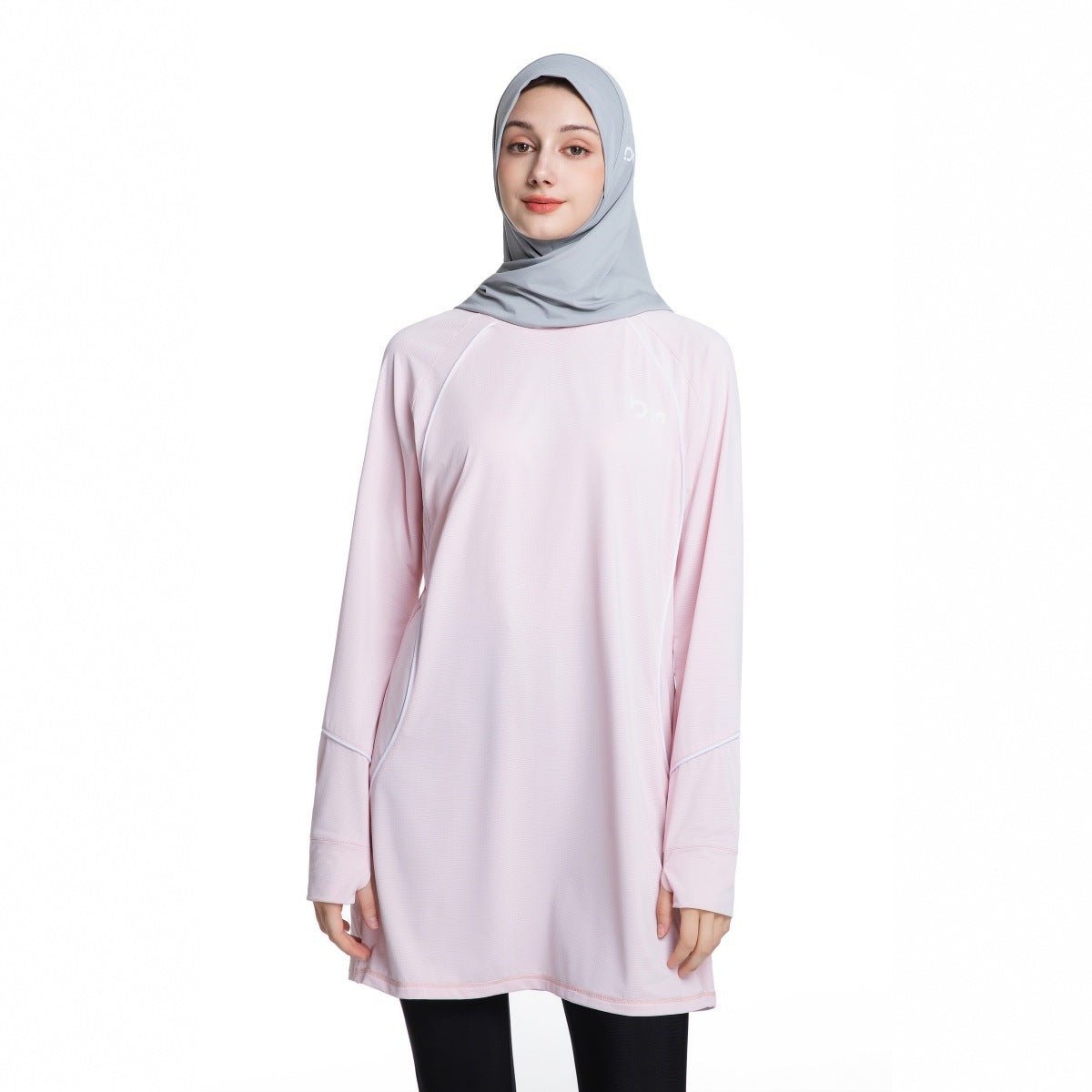 Modest Quick - Dry Activewear Long Sleeve Sports Top (MS290) - Mariam's Collection