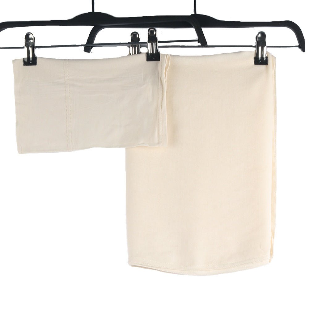 Modesty Pure Color Hijab & Undercap 2 - Piece Set (MH174) - Mariam's Collection