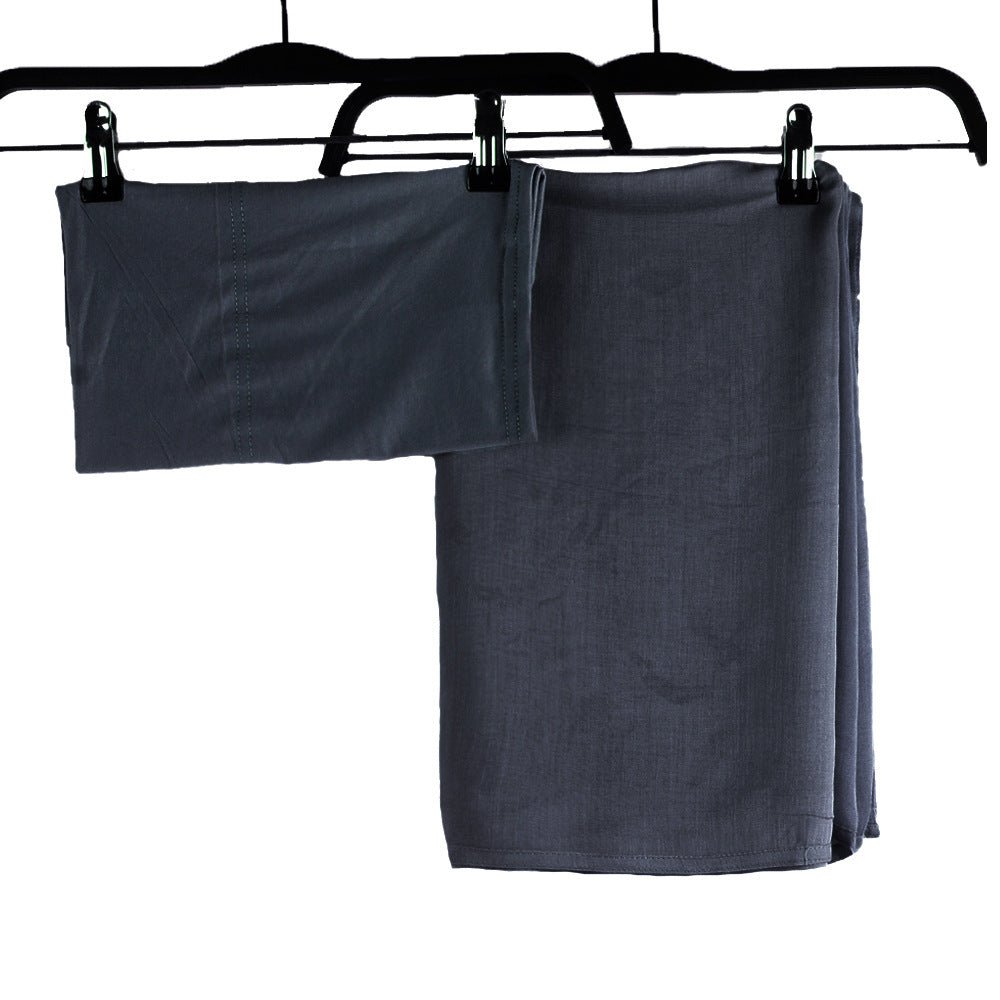 Modesty Pure Color Hijab & Undercap 2 - Piece Set (MH174) - Mariam's Collection