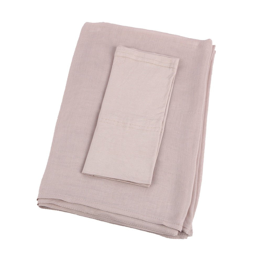 Modesty Pure Color Hijab & Undercap 2 - Piece Set (MH174) - Mariam's Collection