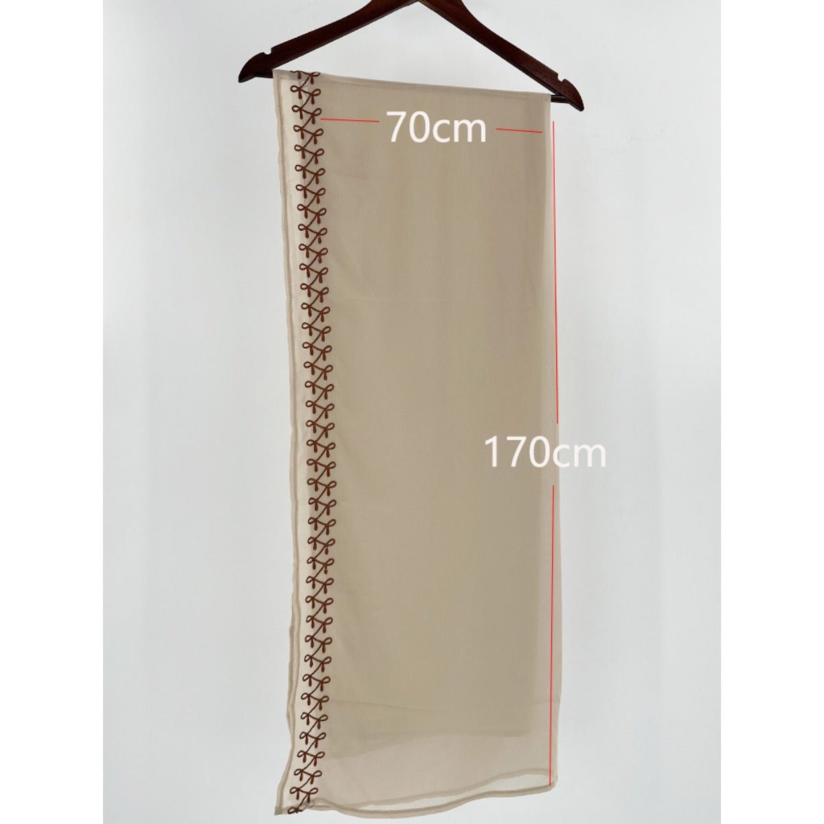 Moonlight Embroidered Abaya Set | Batwing Sleeve Robe with Matching Hijab. (MOA183) - Mariam's Collection