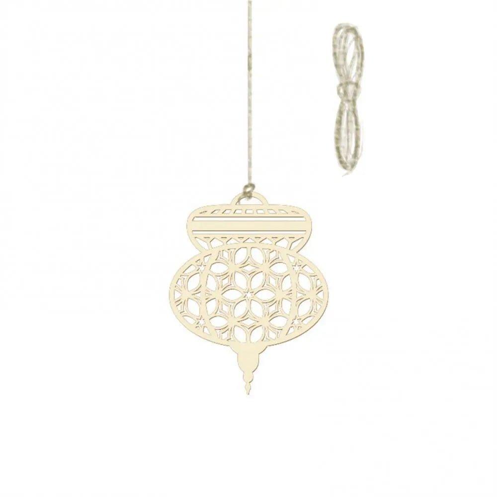 MR020 Wooden Ramadan & Eid Mubarak Decoration - Mariam's Collection