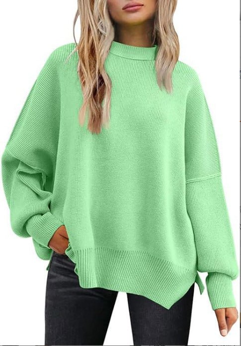 MS060 Bat Sleeve Pullover Sweater - Mariam's Collection