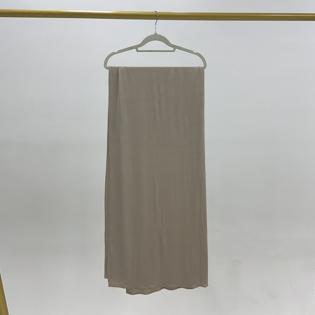 Muslim Women's Everyday Essential Modal Cotton Headscarf | Earth - Tone Solid Color Hijab with Stretch Comfort(MH122) - Mariam's Collection