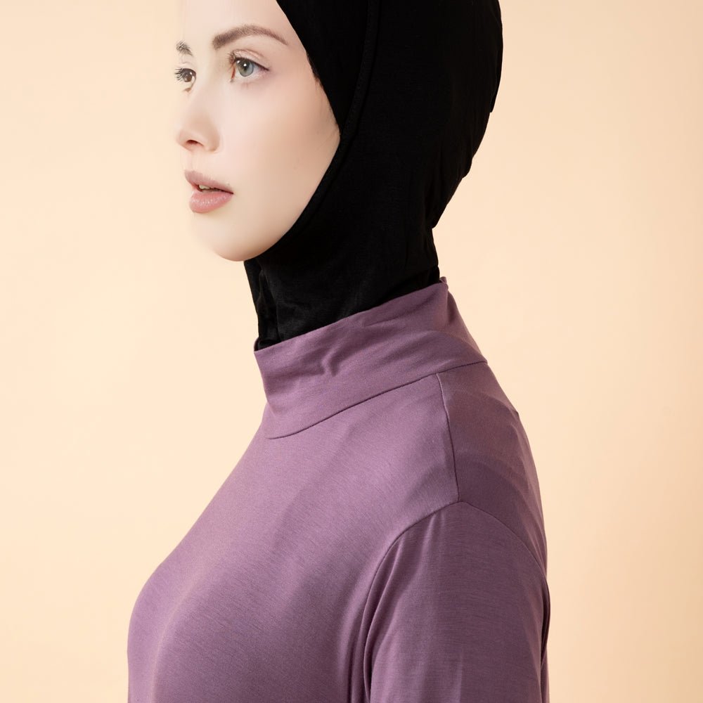 Natural Stretch Premium Lenzing™ Modal A - Line Dress (MA357) - Mariam's Collection