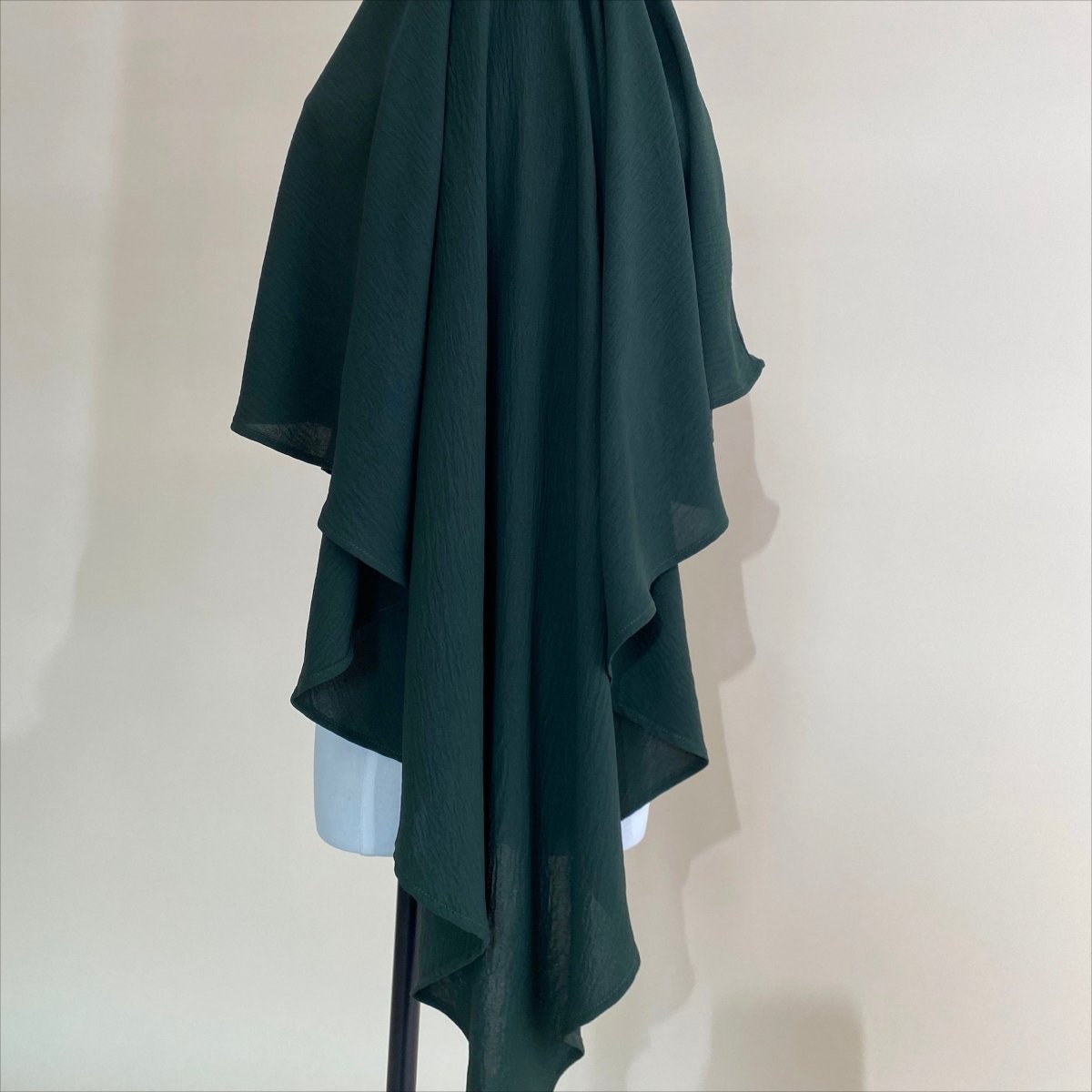 New Crepe 1 - Layer Khimar | Soft Crepe Material Khimar (MK009) - Mariam's Collection