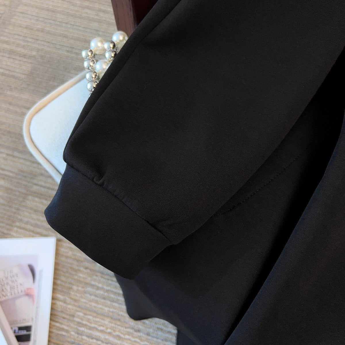 Oversized Half - Zip Hoodie Dress | Plus Size Midi Sweatshirt Dress(MS196) - Mariam's Collection