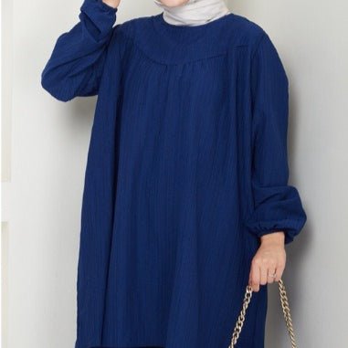 Oversized Tunic & Wide Leg Pants Set(MS388) - Mariam's Collection
