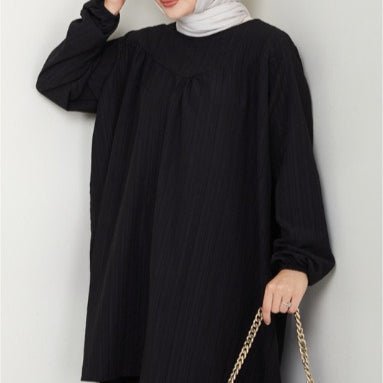 Oversized Tunic & Wide Leg Pants Set(MS388) - Mariam's Collection