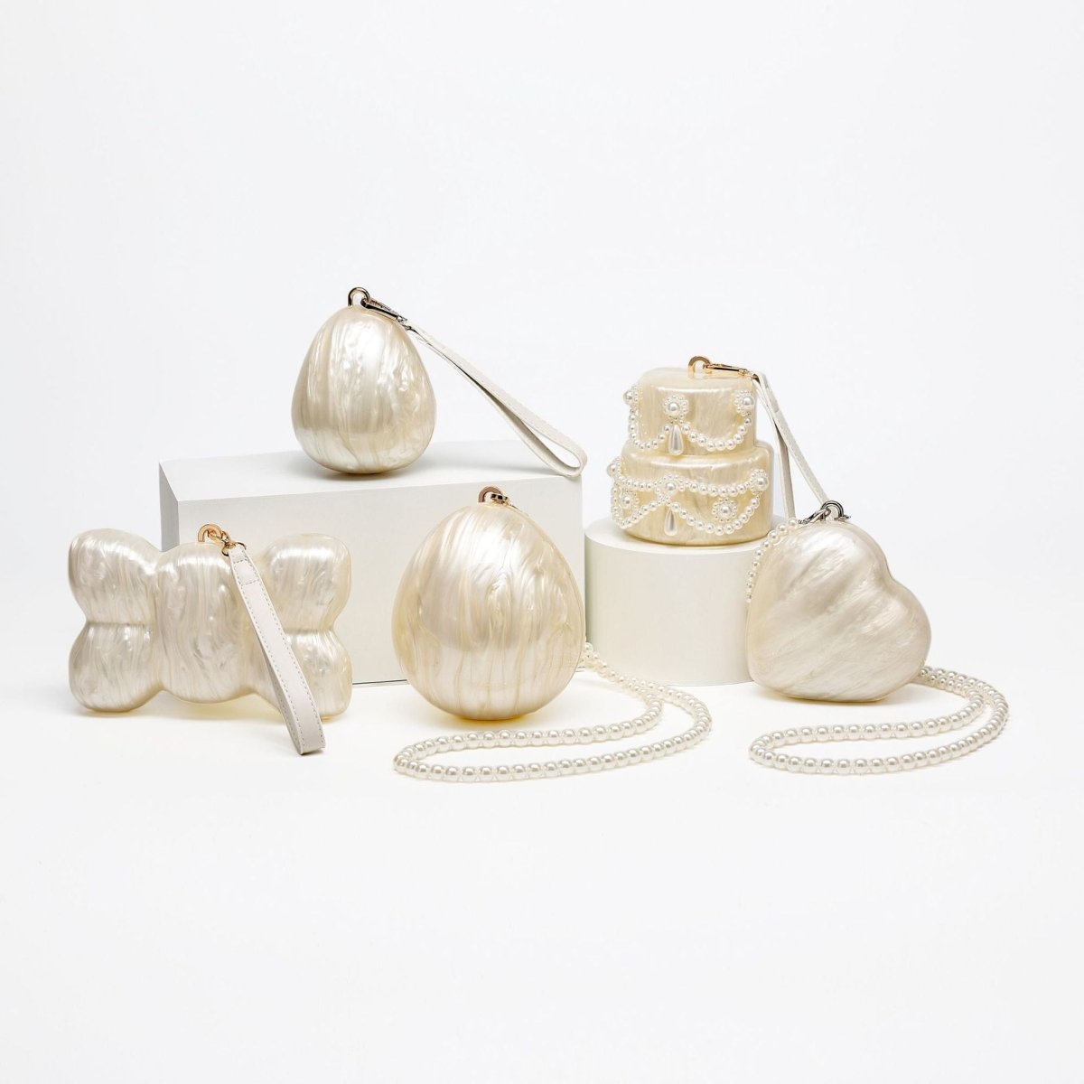 Pearl Acrylic Clutch Collection(MAC377) - Mariam's Collection