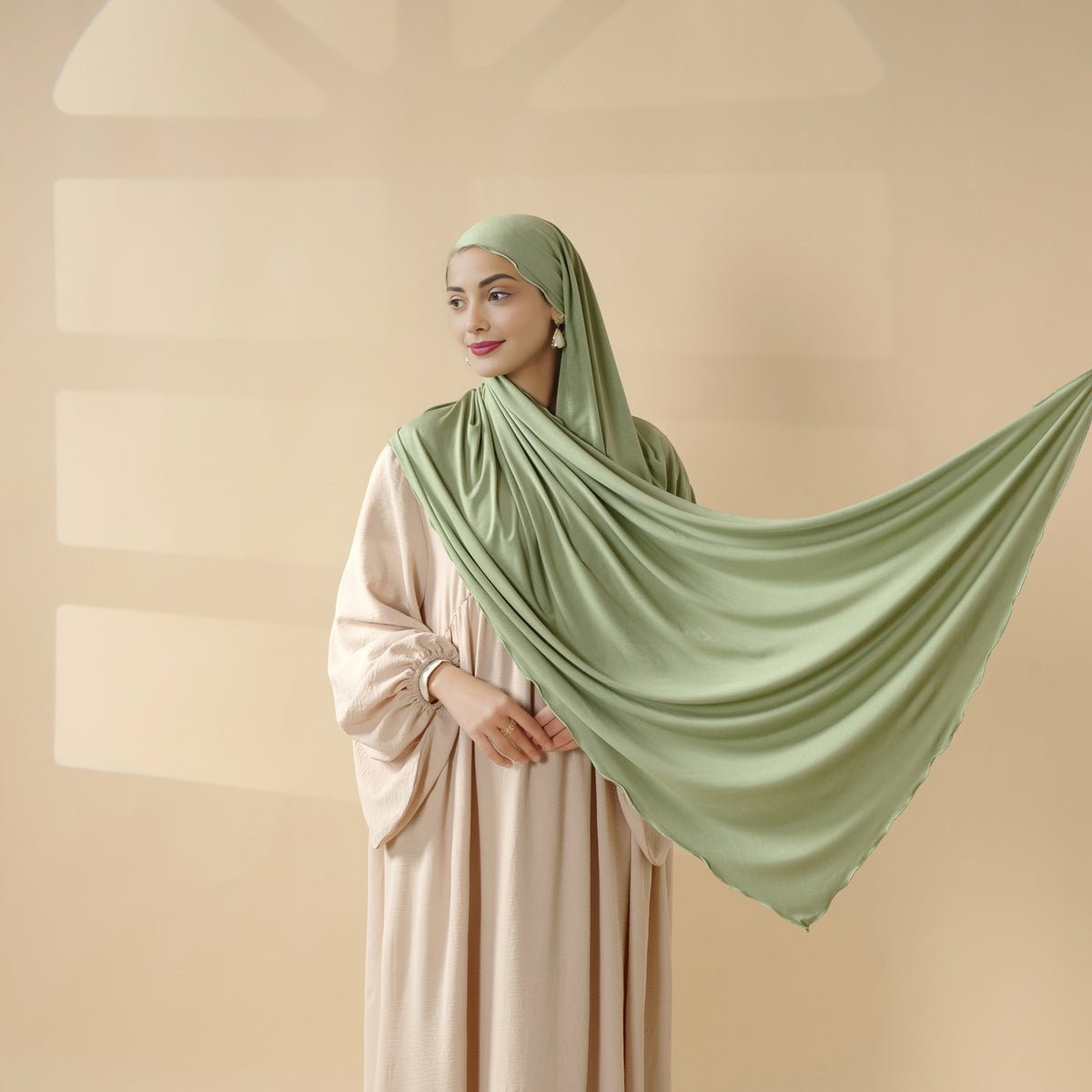 🎁 Perfect Hijab for Eid: Premium Modal Jersey Long Scarf – Soft, Breathable & Elegant in 8 Colors Shawl (MH105) (100% off) - Mariam's Collection
