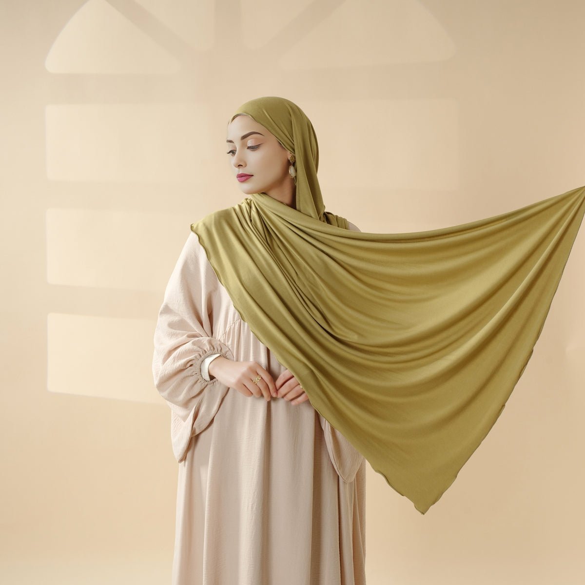 🎁 Perfect Hijab for Eid: Premium Modal Jersey Long Scarf – Soft, Breathable & Elegant in 8 Colors Shawl (MH105) (100% off) - Mariam's Collection