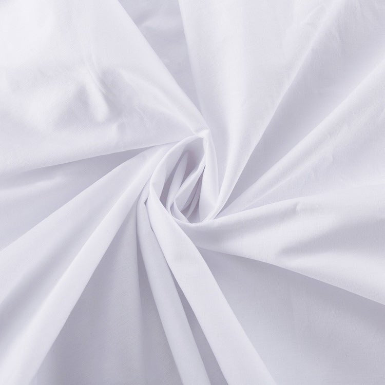 Pleated White Shirt Maxi Dress(MS548) - Mariam's Collection