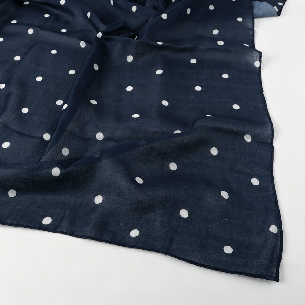 Polka Dot Hijab Scarf(MH230) - Mariam's Collection