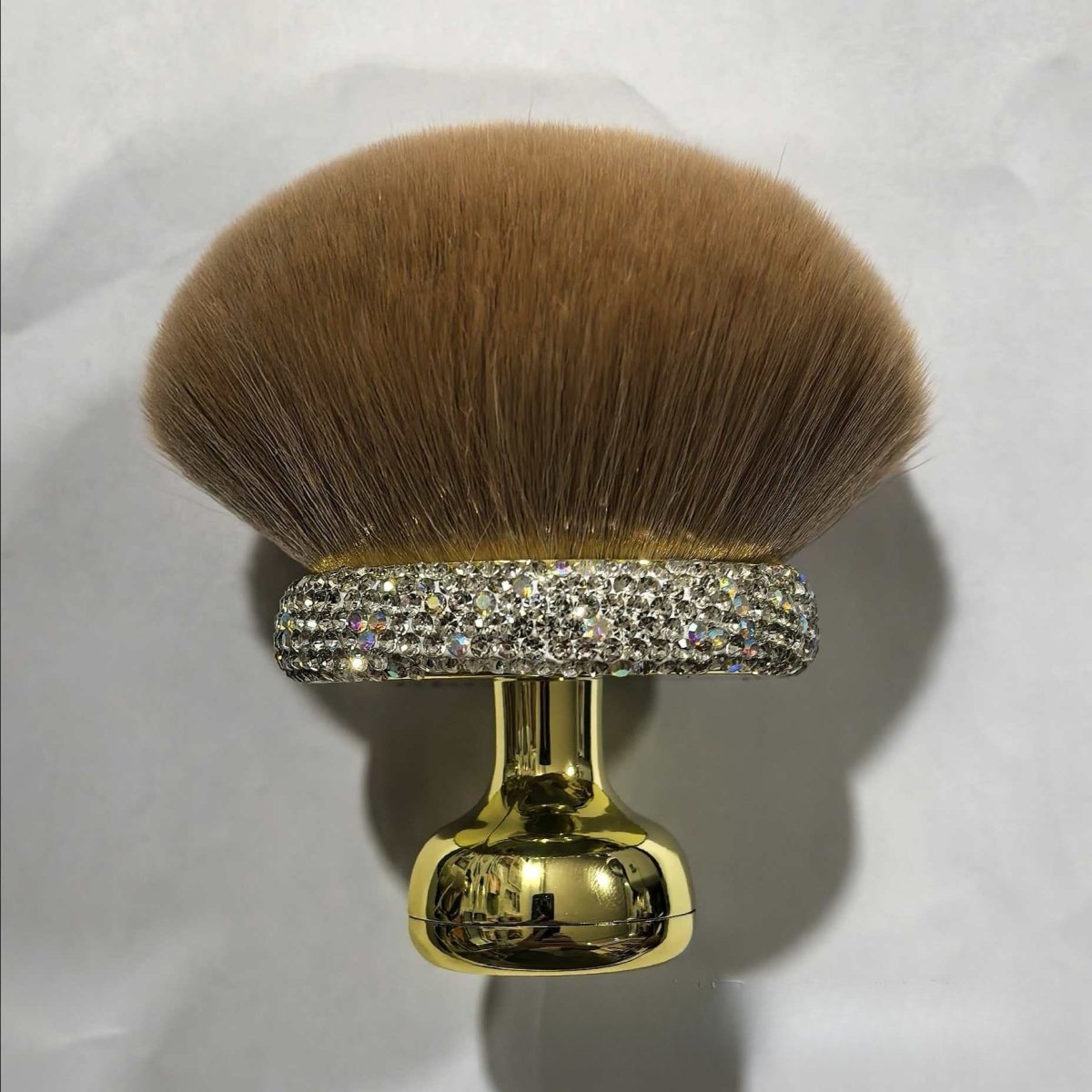Portable Multi - Use Mushroom Head Powder & Blush Brush (MMU040) - Mariam's Collection
