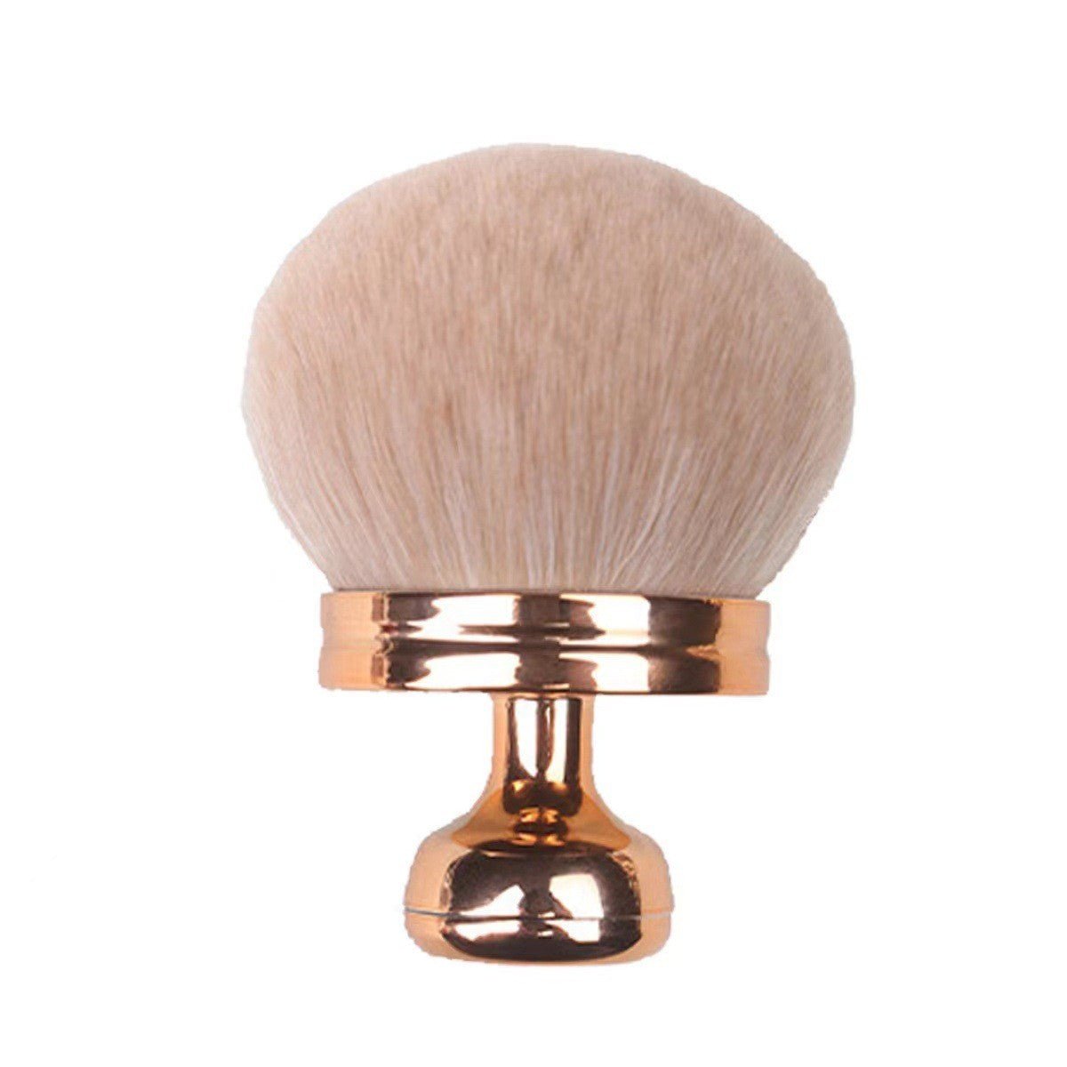 Portable Multi - Use Mushroom Head Powder & Blush Brush (MMU040) - Mariam's Collection