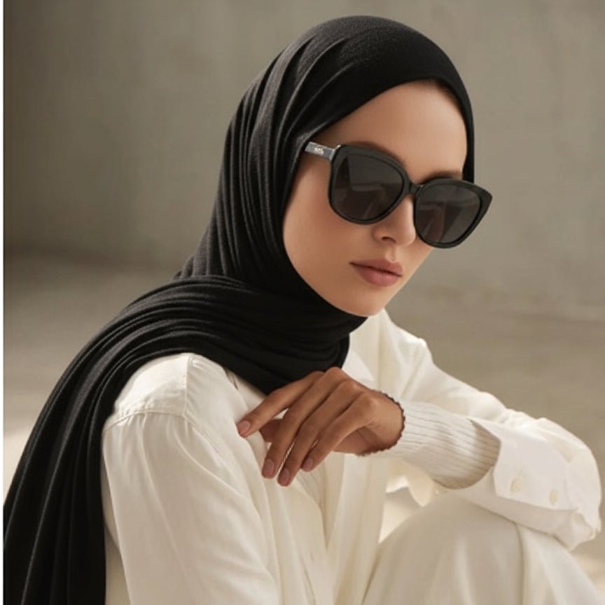 Premium Bamboo Jersey Hijab(MH195) - Mariam's Collection