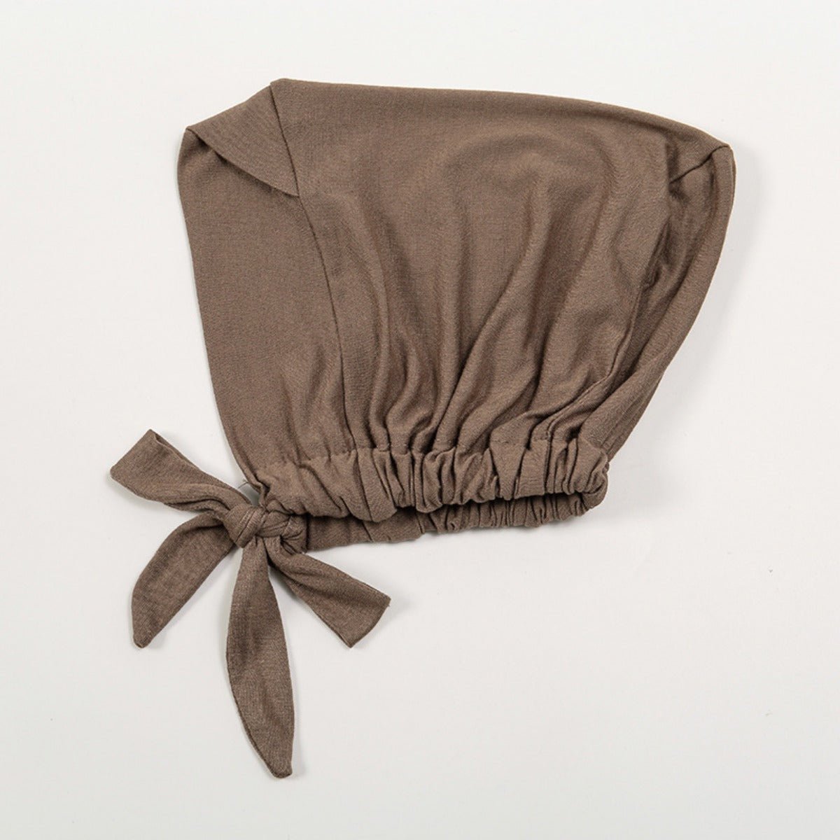 Premium Modal Cotton Cross - Strap Design Hijab Cap with Adjustable Brim. (MH116) - Mariam's Collection