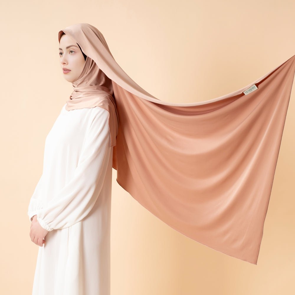 Premium Non - Slip Hijab | Breathable Sports Hijab (MH196) - Mariam's Collection