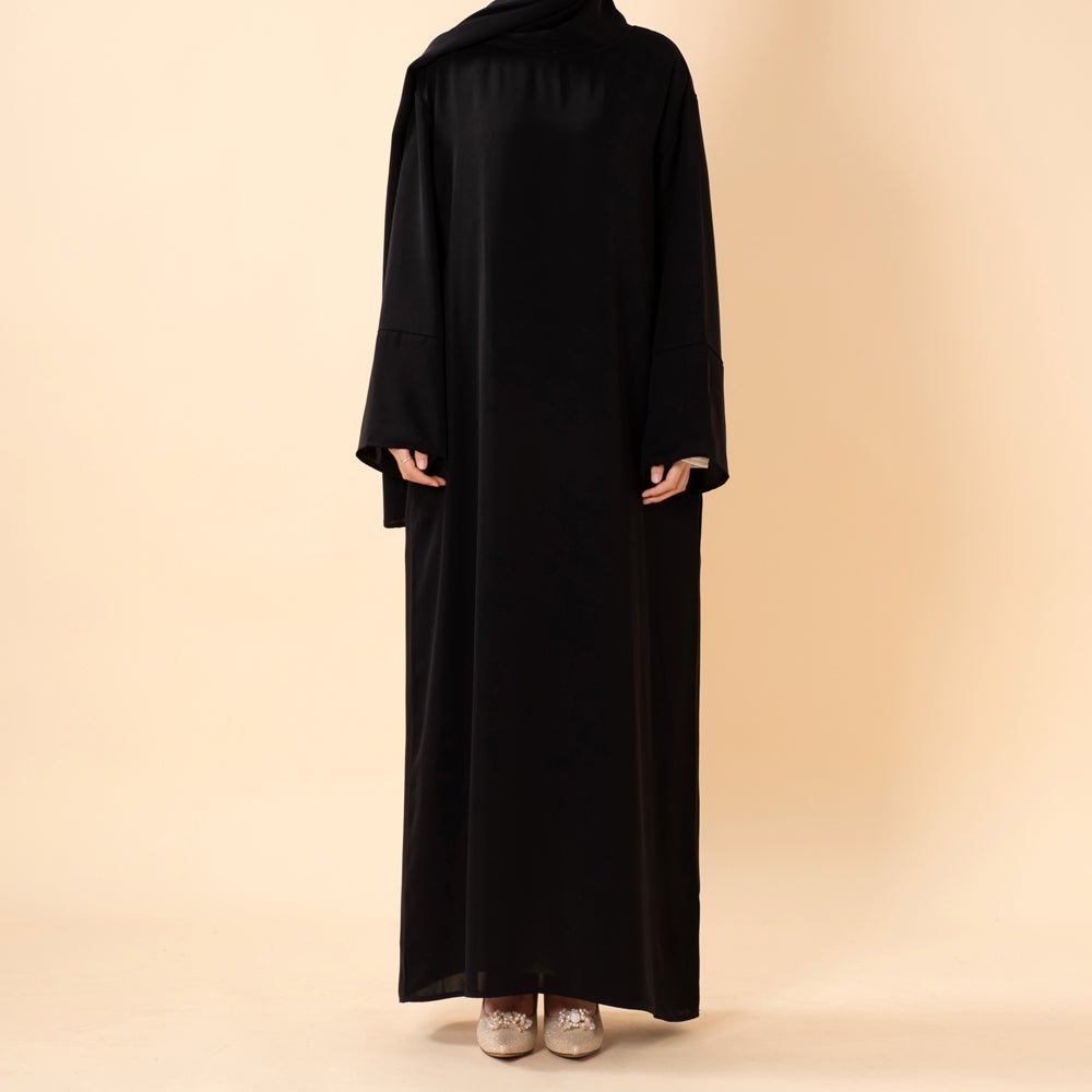 Premium One-Piece Hijab Abaya for Women | Nida Fabric Travel Abaya (MJ024) - Mariam's Collection