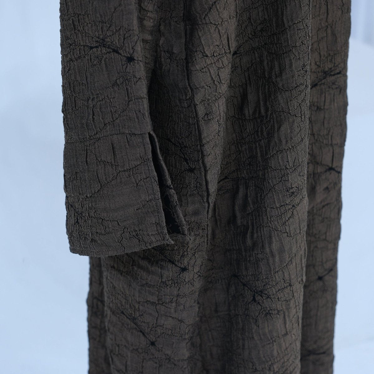 Reversible Jacquard Cardigan & Dress Set(MOA282) - Mariam's Collection