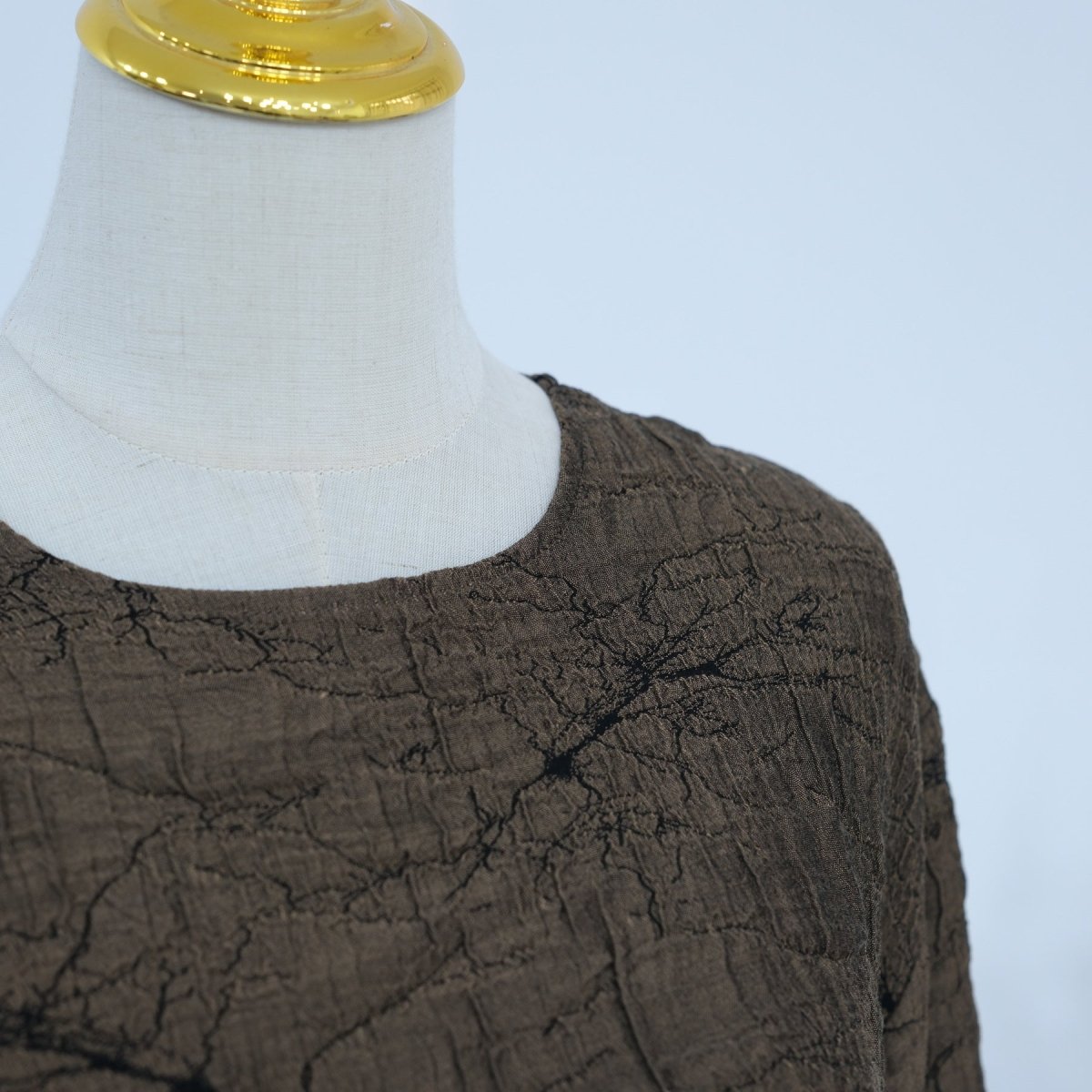 Reversible Jacquard Cardigan & Dress Set(MOA282) - Mariam's Collection