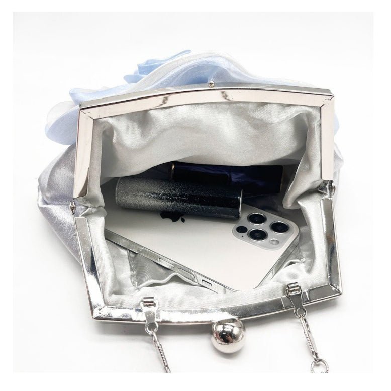 Rosette Cloud Clutch(MAC373) - Mariam's Collection