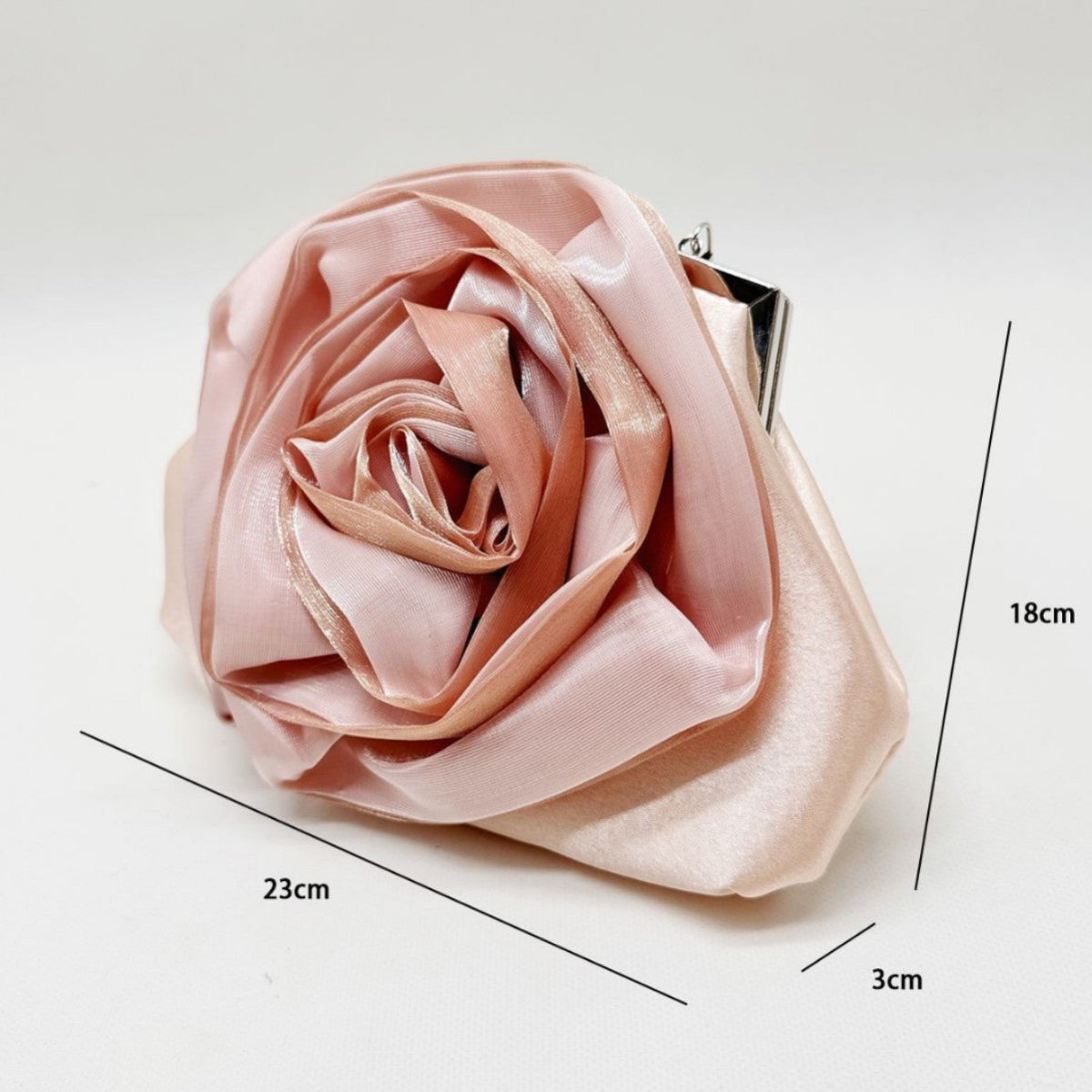 Rosette Cloud Clutch(MAC373) - Mariam's Collection