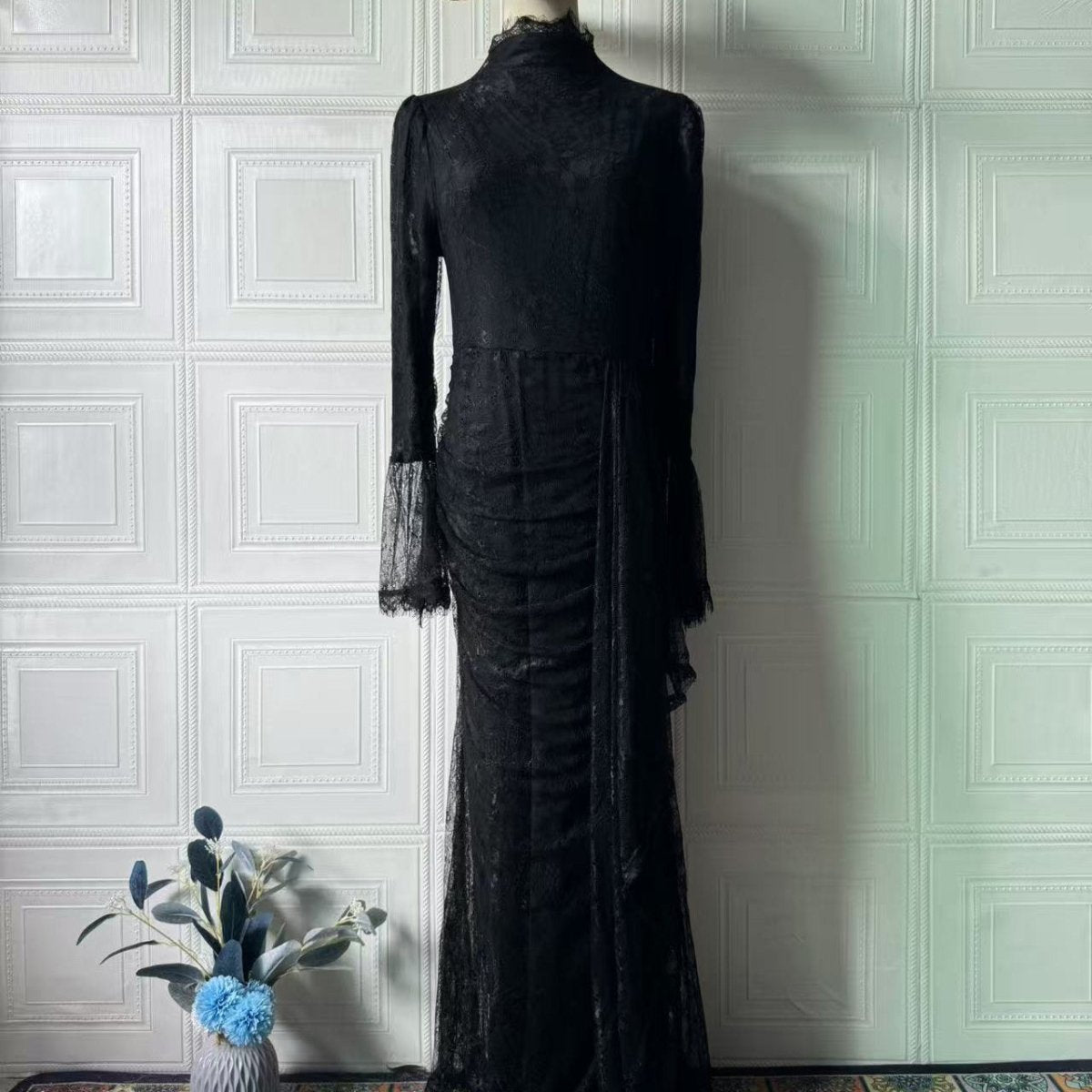 Sequin Embellished Maxi Dress(MS282) - Mariam's Collection