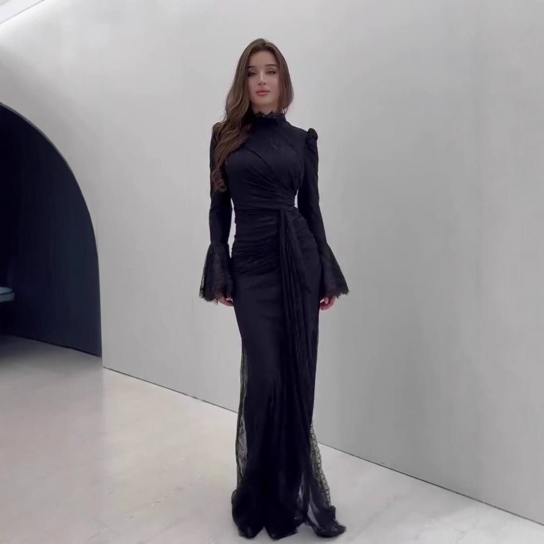 Sequin Embellished Maxi Dress(MS282) - Mariam's Collection