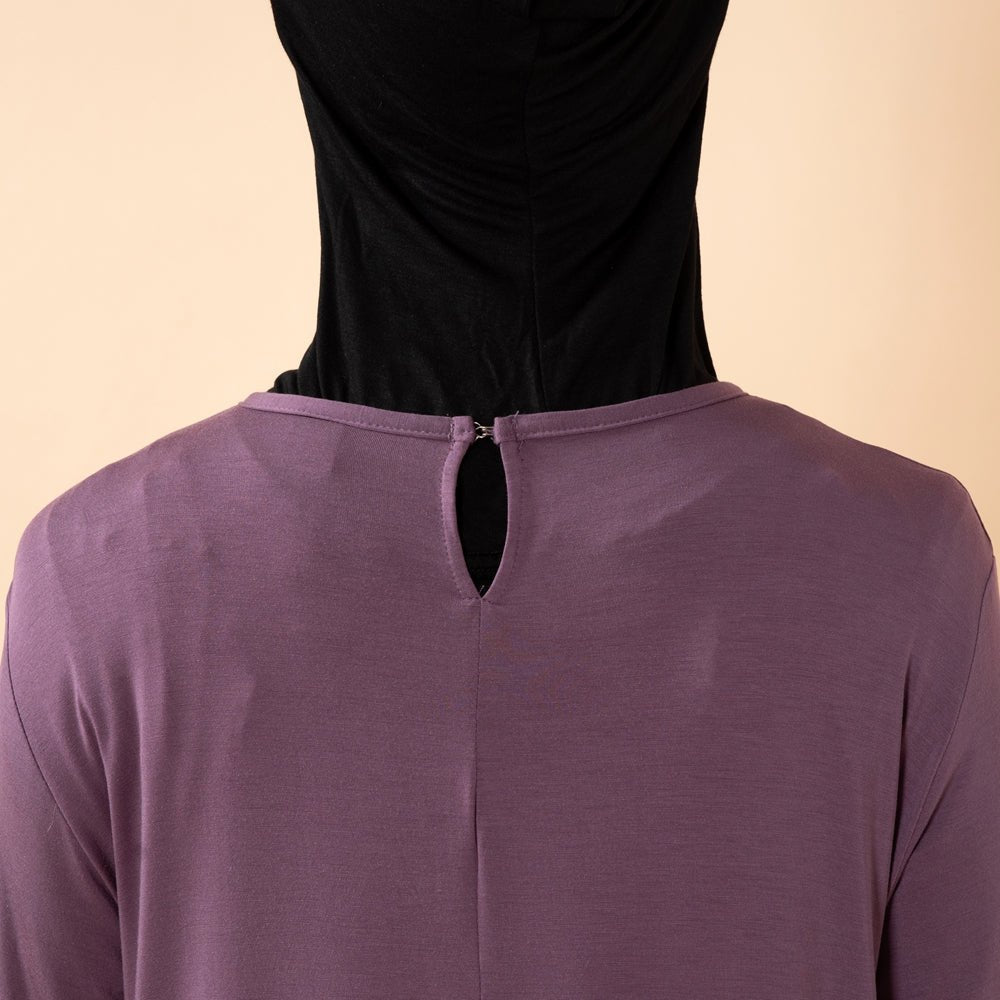 Serenity Veil Set | Premium Lenzing™ Modal Khimar & Dress Two - Piece Set (MK026) - Mariam's Collection