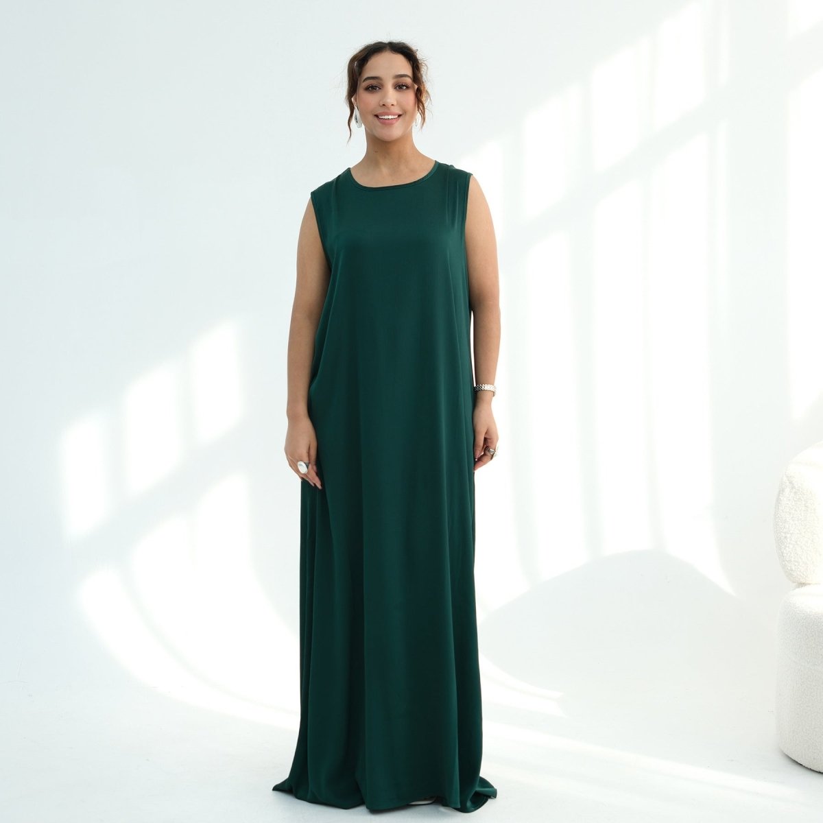 Sleeveless Maxi Dress(MA399) - Mariam's Collection