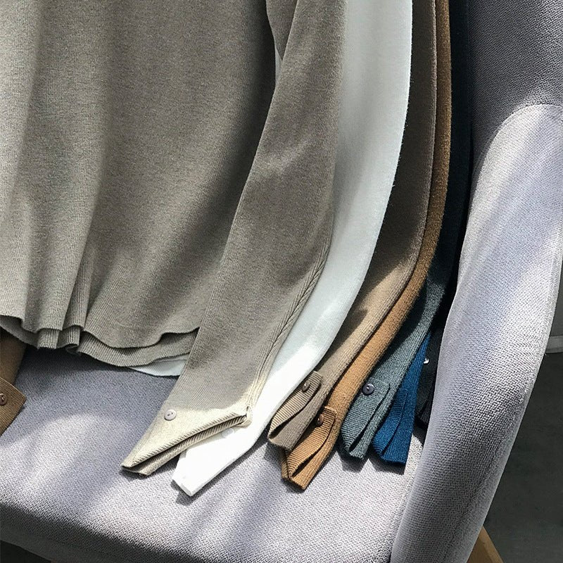 Slim Fit Turtleneck Base Layer Sweater(MS171) - Mariam's Collection