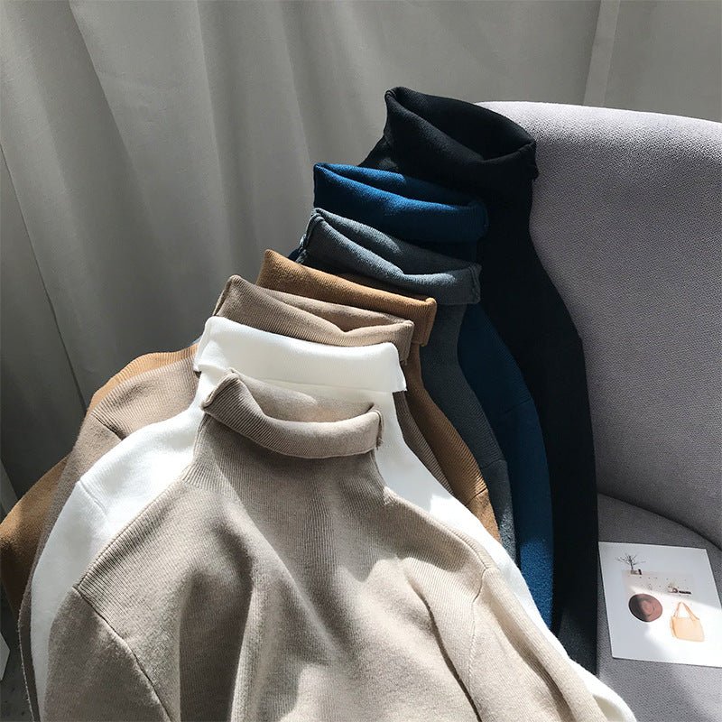 Slim Fit Turtleneck Base Layer Sweater(MS171) - Mariam's Collection