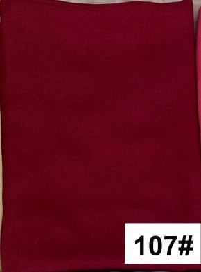 Soft Breathable Solid Color Versatile Hijab (MH188) - Mariam's Collection