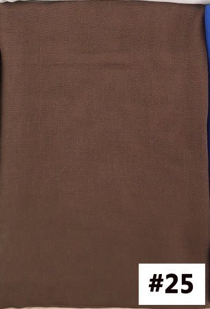Soft Breathable Solid Color Versatile Hijab (MH188) - Mariam's Collection