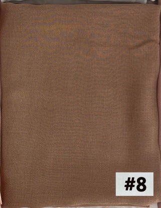 Soft Breathable Solid Color Versatile Hijab (MH188) - Mariam's Collection