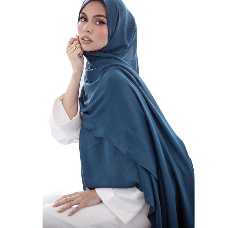 Modern Soft Breathable Hijab | Solid Color Versatile Hijab